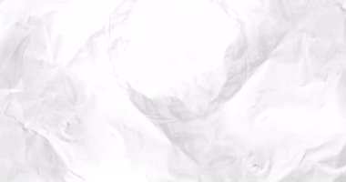 Animation of moving shapes on white background. Abstract background and stop motion textures concept digitally generated video.