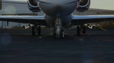 Animation of network of connections over airplane. Global science, connections, data processing and digital interface concept digitally generated video.