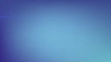 Animation of blue gradient background with copy space. Light and colour concept digitally generated video.