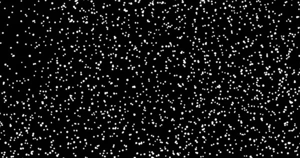 Image Moving White Spots Black Background Abstract Background Stop Motion — Foto de Stock