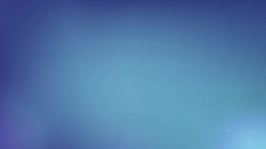 Animation of blue to white gradient background with copy space. Light and colour concept digitally generated video.