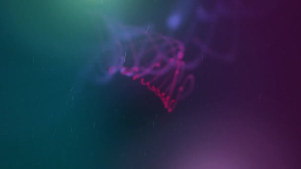 Animation Spots Light Light Trails Purple Gradient Background Technology Background — Stockvideo