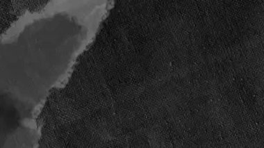 Animation of grey and red ink blots growing on moving canvas texture background. Nature, energy and change, abstract background concept digitally generated video.