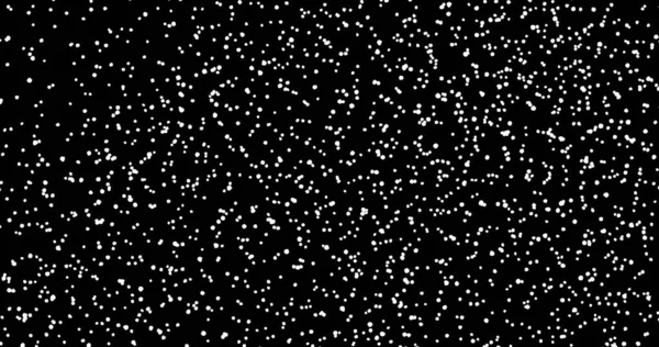 Image Moving White Spots Black Background Abstract Background Stop Motion — Foto Stock