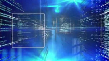 Unique digital loop video of interface and various computer programming scripts. Computer language, coding, software development, programming, technology.