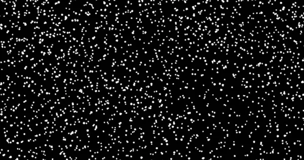 Image Moving White Spots Black Background Abstract Background Stop Motion — Foto de Stock