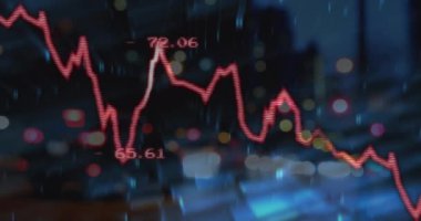 Siyah arkaplan üzerinde veri işleme animasyonu. küresel iş ve dijital arayüz kavramı dijital olarak oluşturulmuş video.