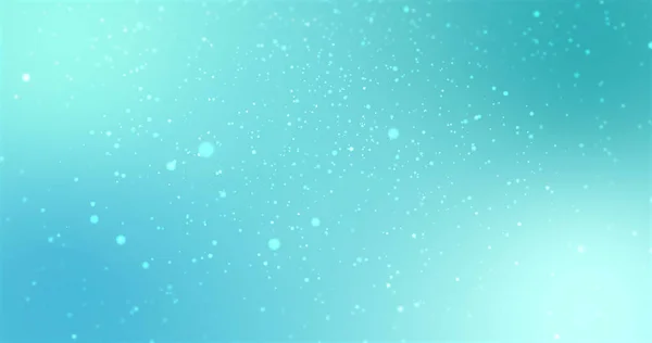 Image Snowflakes Falling Turquoise Background Winter Christmas Nature Concept Digitally — Stock Fotó