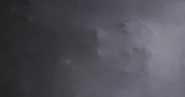 Video of shapes of hands and head moving on white background. Halloween, autumn, tradition and celebration concept.