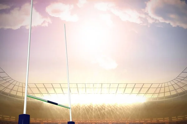 Rugby Stadium Background — Zdjęcie stockowe