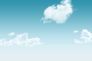 Tranquil view of white clouds in sky during sunny day