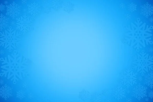 Blue Snowflake Design Background Close — Zdjęcie stockowe