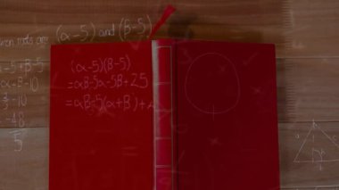 Digital interface with data processing against delivery box using digital interface. Global finances business digital interface and technology concept digitally generated video.