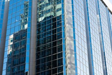 Modern cam bina manzarası