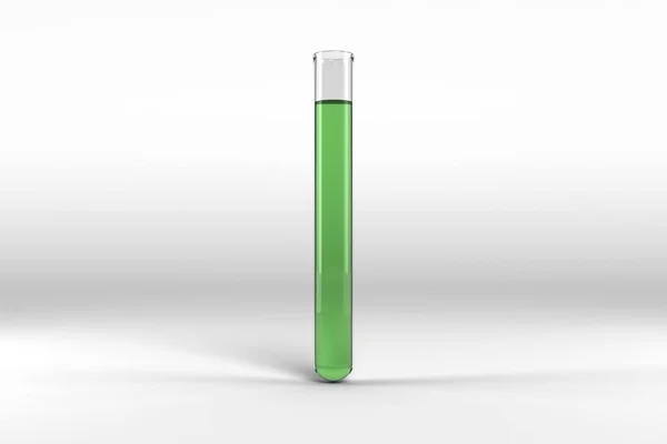 Test Tube Chemical Solution Close — Fotografia de Stock