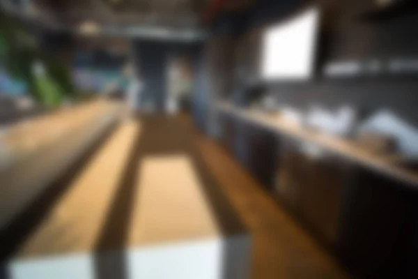 Defocused Image Empty Cafeteria Office — Fotografia de Stock