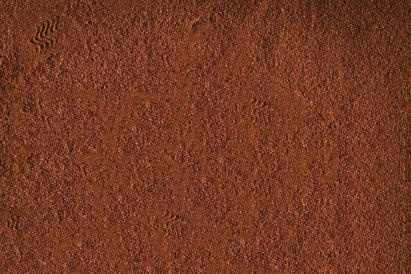 Primer Plano Una Pared Textura Marrón Roja — Foto de Stock