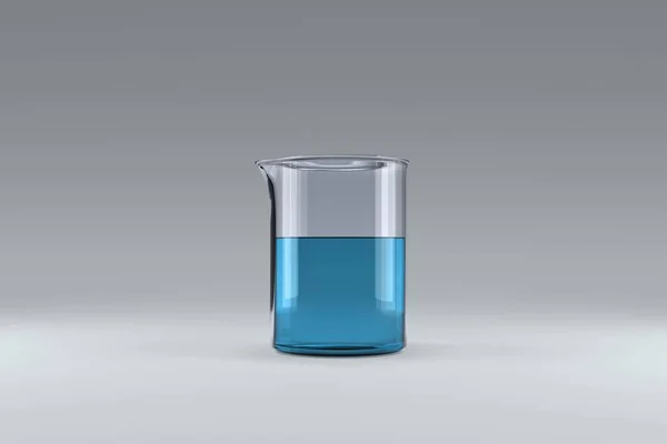 Flask Chemical Solution Close — Stock fotografie