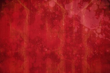 Red paint splashed surface