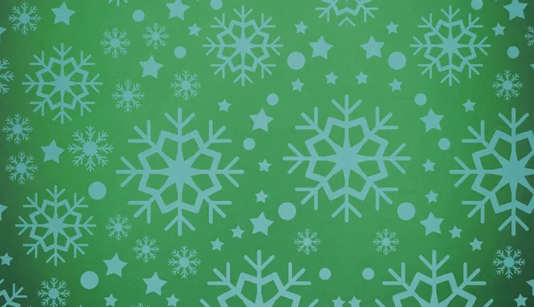 Snowflake Pattern Copy Space — Foto Stock