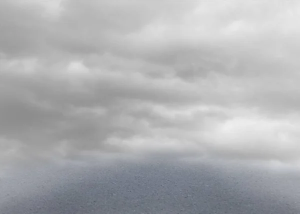 Digitally Generated Cloudy Dull Sky — Stock Fotó