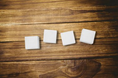 Ahşap arka plan. İş konsepti. seçici odak, dijital olarak oluşturulmuş resim