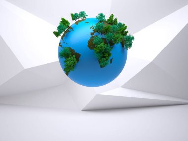 arka plan üzerinde dünya