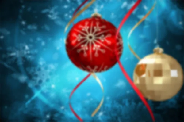 Blurred Christmas Background Digitally Generated Image — Stock Photo, Image