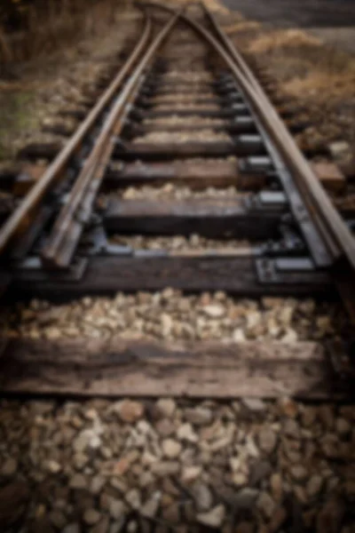 Close Train Tracks — Stock Photo, Image