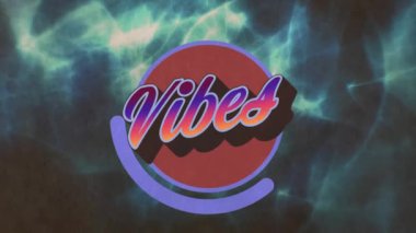 Siyah arkaplana karşı yeşil dijital dalgaların üzerindeki titreşimlerin animasyonu. Video oyunu arayüzü ve teknoloji kavramı