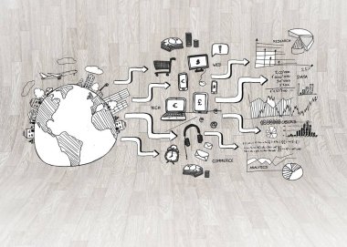 ahşap arka plan grafiği