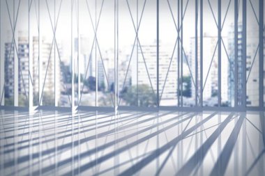 içinde birkaç binadan görünümünü