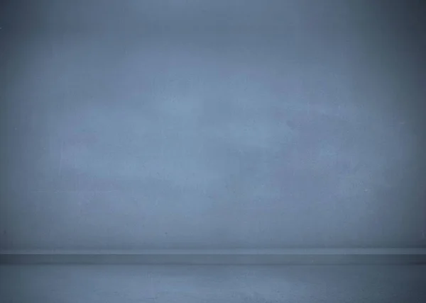 Dunkles Zimmer Mit Grauem Hintergrund — Stockfoto