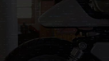 Çark üzerindeki istatistiklerle finansal veri işleme animasyonu. Küresel finans, iş ve veri işleme kavramı dijital olarak oluşturulmuş video.