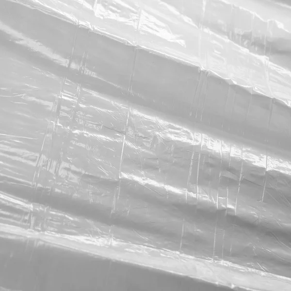 Отраженный Свет Тень Складки Складки Пластиковом Листе Монохромный Свет Текстура — стоковое фото