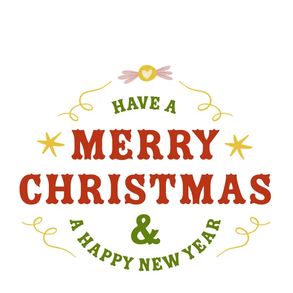 Composition Have Merry Christmas Happy New Year White Background Christmas — Stock Photo, Image