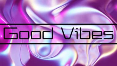 Pembe arka planda iyi titreşimlerin, mesajların ve lekelerin canlandırılması. Sosyal medya ve iletişim arayüzü kavramı dijital olarak oluşturulmuş video.