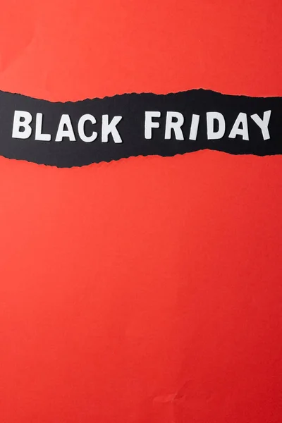 Composición Tarjetas Papel Rosa Texto Del Viernes Negro Sobre Fondo — Foto de Stock