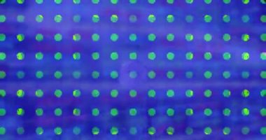 Küresel ve yeşil desenli finansal veri işleme animasyonları. Küresel iş, bilgisayar ve veri işleme kavramı dijital olarak oluşturulmuş video.