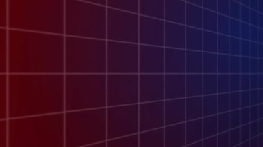 Mavi arkaplanda veri işleme animasyonu. küresel iş ve dijital arayüz kavramı dijital olarak oluşturulmuş video.