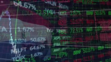 Hollanda bayrağı üzerinde veri işleme animasyonu. Küresel iş, vatanseverlik ve dijital arayüz kavramı dijital olarak üretilen video.