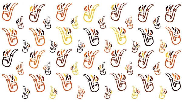 Ilustração Abstrata Ícones Trompete Multicoloridos Padrão Sem Costura Contra Fundo — Fotografia de Stock