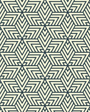 Soyut geometrik şekillerin soyut çizimi beyaz arkaplana karşı pürüzsüz desenli. Kusursuz desenli arkaplan çizimleri