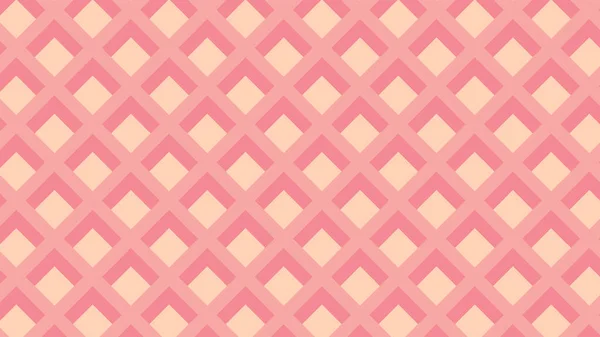 Abstract Illustration Pink Abstract Geometrical Shapes Seamless Pattern Yellow Background — Stock Photo, Image