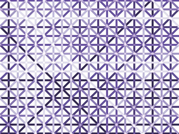 白い背景に対してシームレスなパターンで抽象的な紫色の幾何学的形状の抽象的なイラスト 抽象的な形とシームレスなパターン背景の概念を持つイラスト — ストック写真