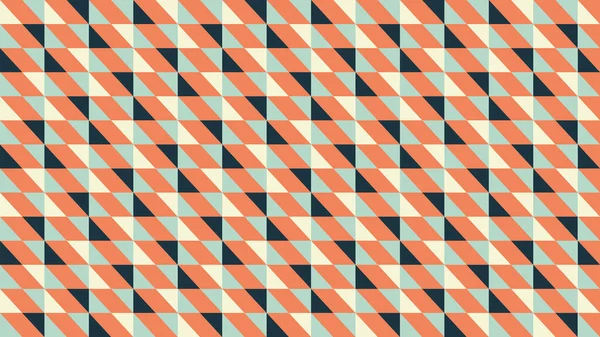 Абстрактная Иллюстрация Оранжевых Синих Абстрактных Геометрических Фигур Бесшовном Рисунке Белом — стоковое фото