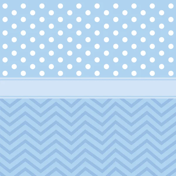 Múltiples Manchas Blancas Líneas Azules Zig Zag Sobre Fondo Azul — Foto de Stock