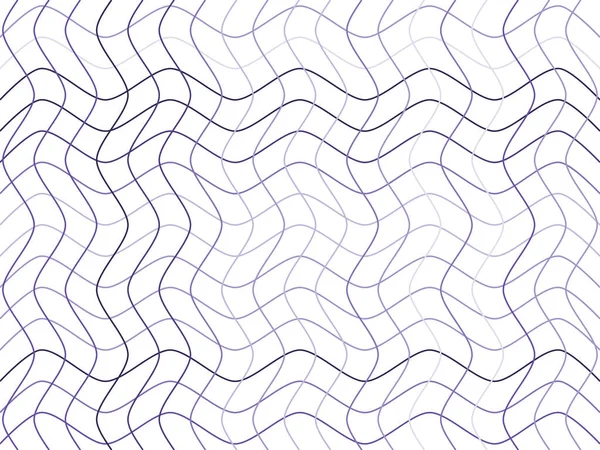 Abstrakte Darstellung Von Wellenlinien Nahtlosem Muster Vor Weißem Hintergrund Illustrationen — Stockfoto