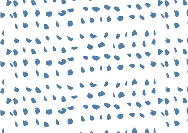 Abstrakte Illustration Blauer Pinselstriche Nahtlosem Muster Vor Weißem Hintergrund Illustrationen — Stockfoto