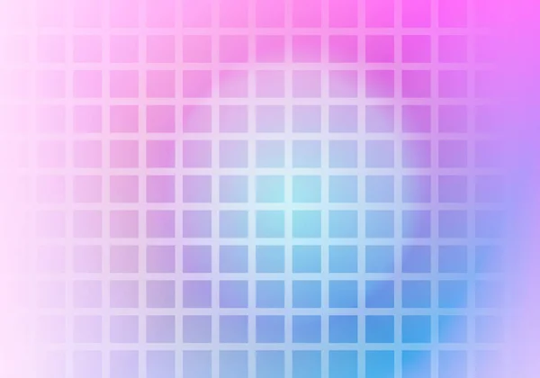 紫と青のグラデーション背景に対するシームレスなパターンの正方形の形状の抽象的なイラスト シームレスなパターン背景を持つイラスト — ストック写真